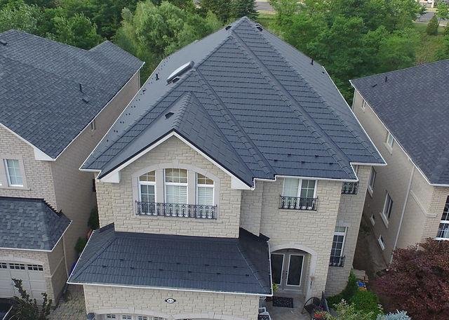 Okotoks Acreage standing seam metal roof